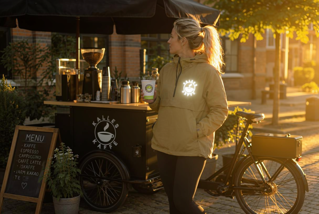 Kalles Kaffe har fået refleks logo