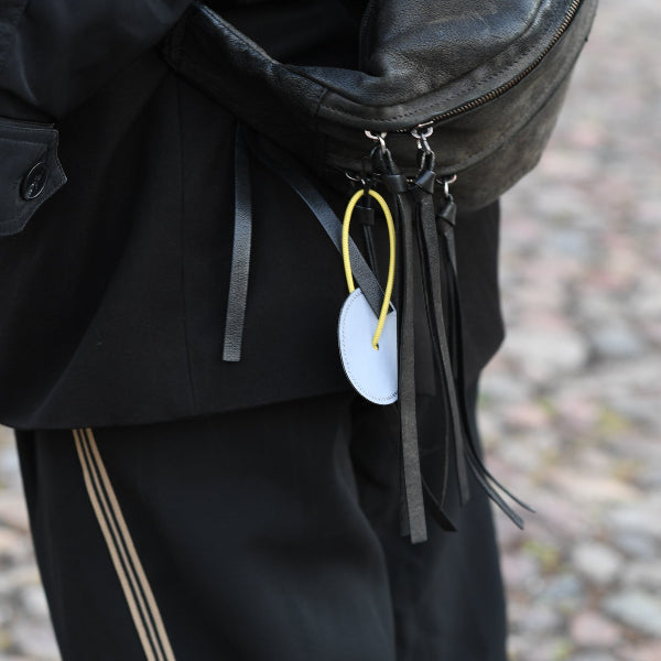 refleks til taske i hverdagsbrug