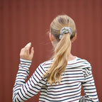 refleks scrunchie til børn der øger synlighed i trafikken