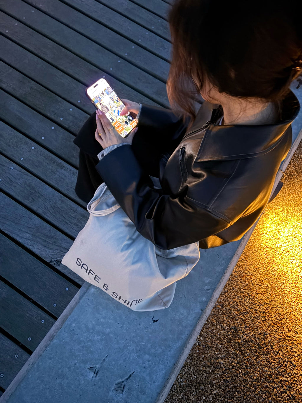 ALWAYS TOTE - mulepose med refleks