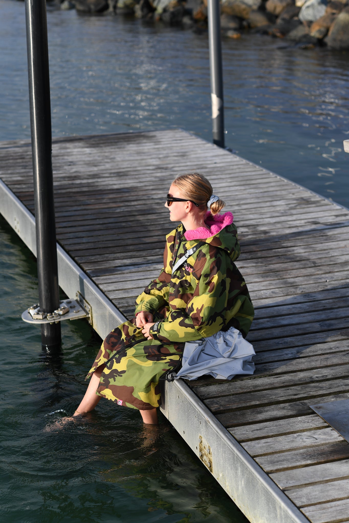 reflekterende hårelastik