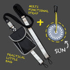 refleks tilbehør sæt med taske strap og vedhæng til hverdagsbrug