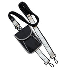 Reflective bag and reflective strap that increase visibility in everyday traffic